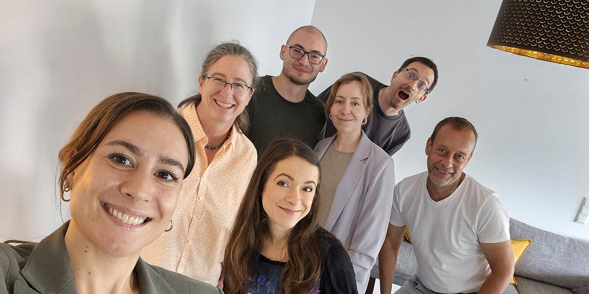 Making-of-Bild von Imageaufnahmen für Sanofi Avents mit Fotograf Daniel Möller aus Hannover
