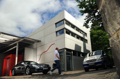 Werbeaufnahme Vet-Mobil für die Wirtschaftsgenossenschaft deutscher Tierärzte von Fotograf Daniel Möller aus Hannover