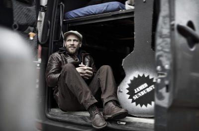 Künstlerportrait des Musikers James Sunburst von Fotograf Daniel Möller Hannover
