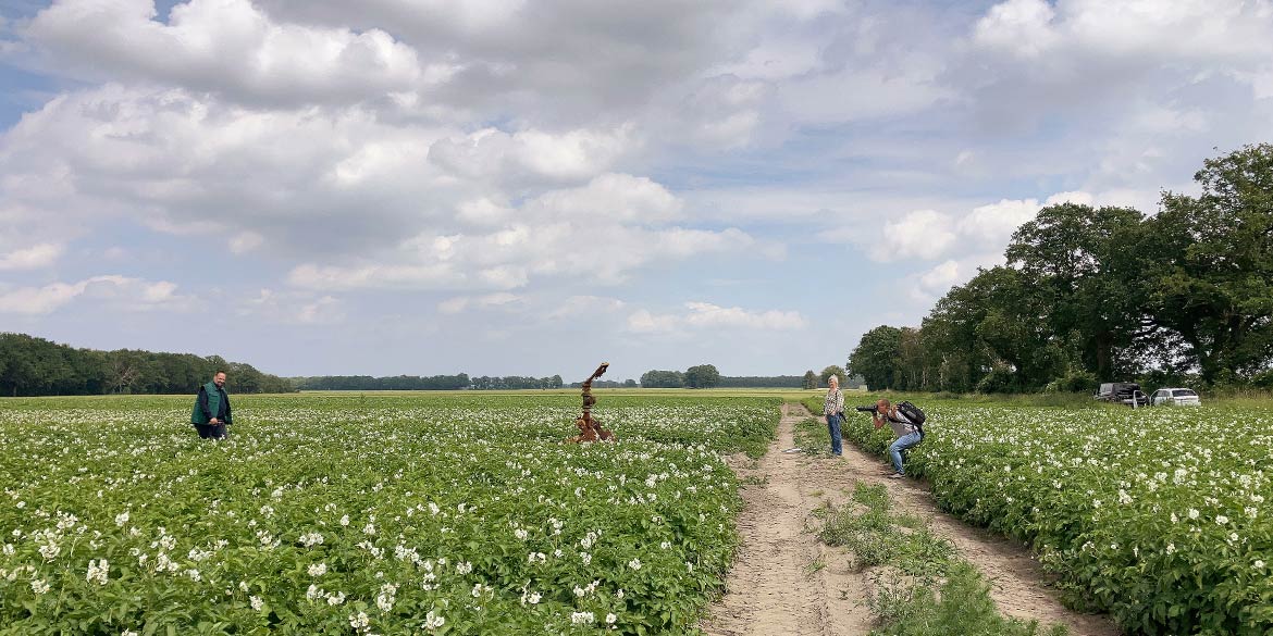 Making-of-Bild von Businessportraits von Dr. Holger Hennies für den Landvolk Niedersachsen Landesbauernverband e.V. Hannover mit Fotograf Daniel Möller aus Hannover