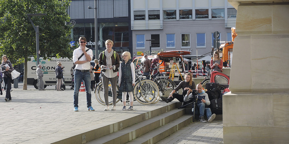 Making-of-Bild Titel Reiseplaner 2016 Stadtmarketing Braunschweig Fotograf Daniel Möller Hannover