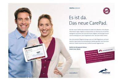 Layout für die MediFox GmbH, fotografiert im Studio 7. Stock Capitol Hochhaus Hannover von Fotograf für Geschäftskund:innen Daniel Möller