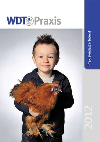 Layout Wirtschaftsgenossenschaft deutscher Tierärzte mit Anzeigenmotiv von Fotograf Daniel Möller aus Hannover