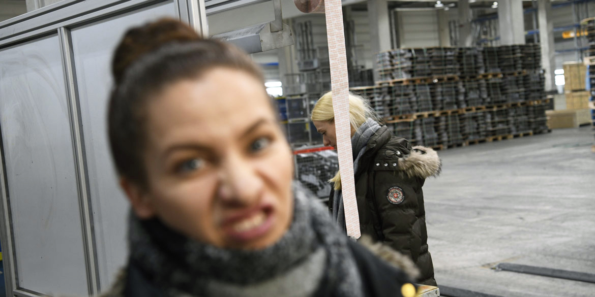 Making-of-Bild Imageaufnahmen und Businessportraits Hanomag Lohnhärterei mit Fotograf Daniel Möller aus Hannover