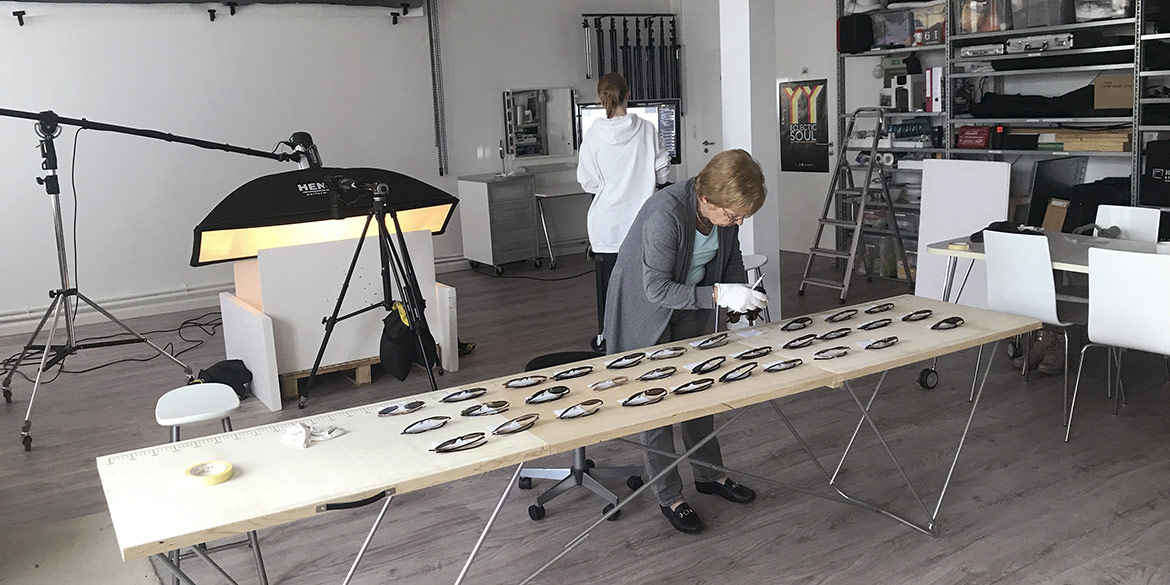 Making-of-Bild Portraits für Anzeigenkampagne IHK Hannover mit Fotograf Daniel Möller