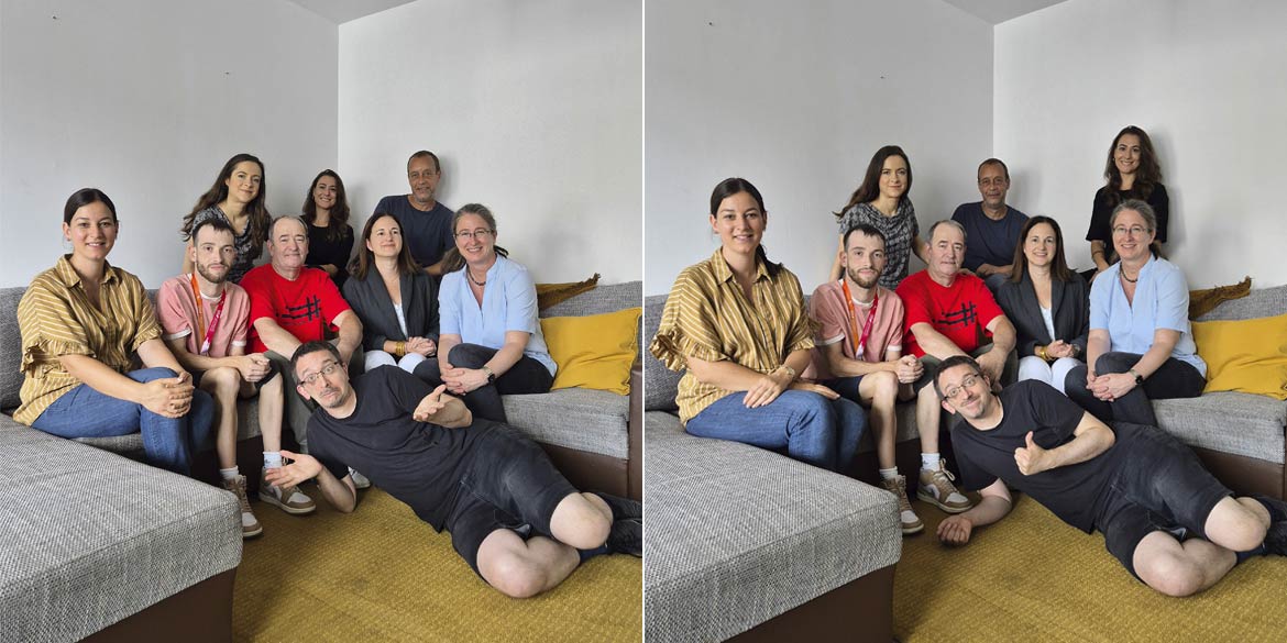 Making-of-Bild von Imageaufnahmen für Sanofi Avents mit Fotograf Daniel Möller aus Hannover