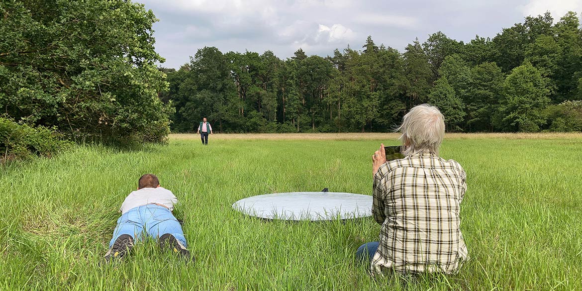 Making-of-Bild von Businessportraits von Dr. Holger Hennies für den Landvolk Niedersachsen Landesbauernverband e.V. Hannover mit Fotograf Daniel Möller aus Hannover