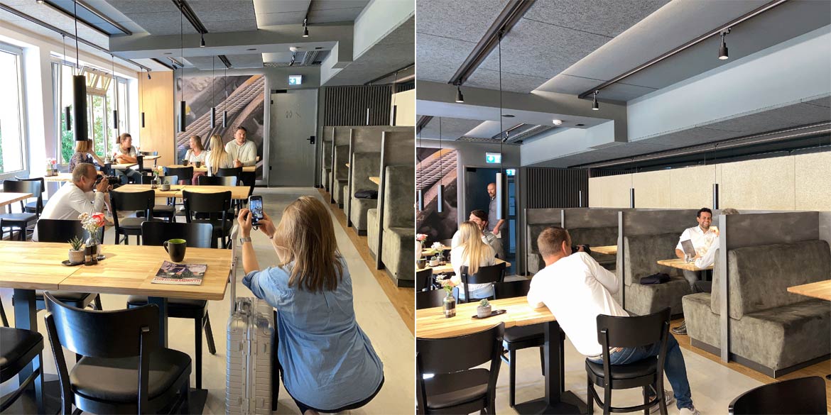 Making-of-Bild von Imageaufnahmen für das Hotel im Werkhof Hannover mit Fotograf Daniel Möller aus Hannover