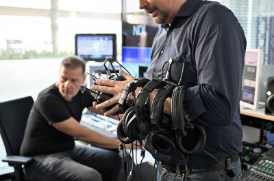 Reportageaufnahme der Bundespressekonferenz 2025 von Hannover Re von Fotograf Daniel Moeller aus Hannover