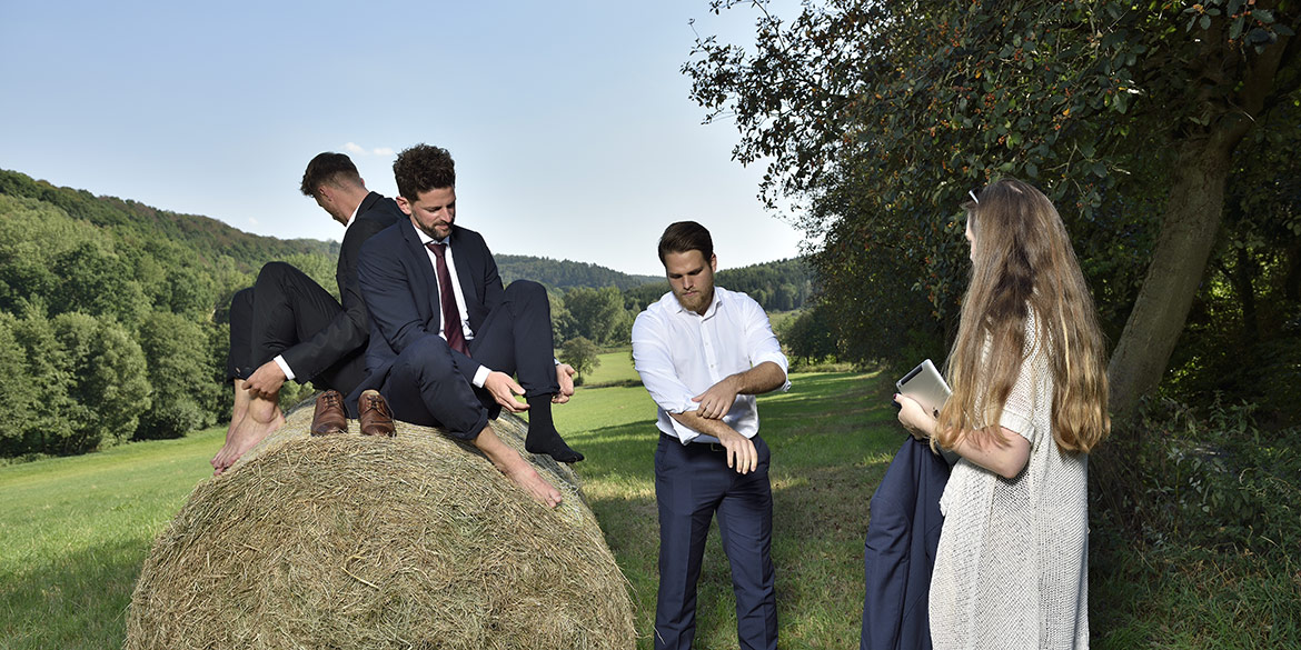 Making-of-Bild Werbeaufnahmen Hotel "Der Kronprinz" in Duderstadt-Fuhrbach Fotograf Daniel Möller aus Hannover