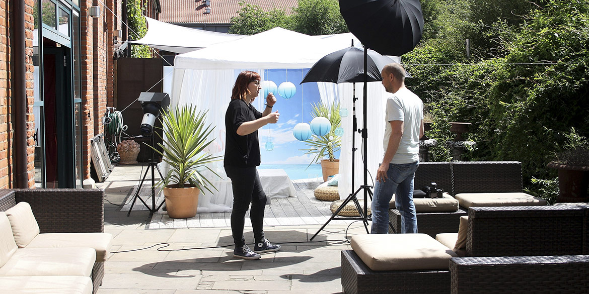 Making-of-Bild Wohltätigkeitsveranstaltung "SummerOpening 2014" ESP.ONE-Stiftung Fotograf Daniel Möller Hannover