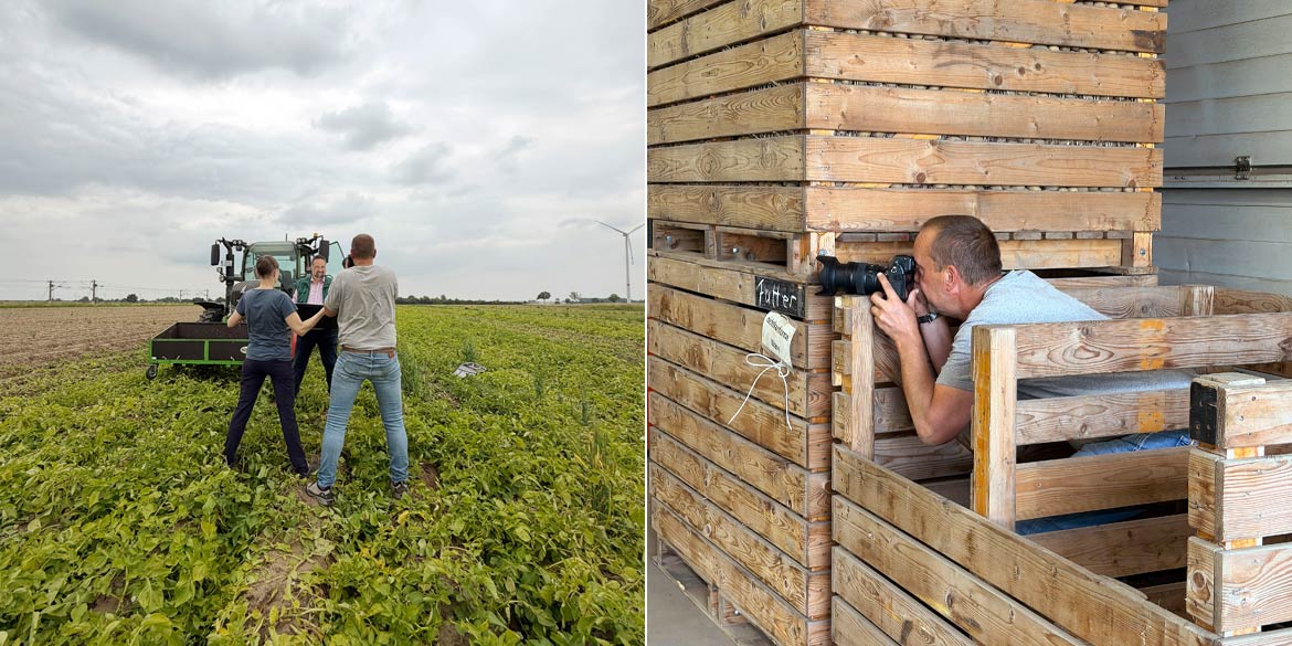 Making-of-Bild von Businessportraits von Dr. Holger Hennies für den Landvolk Niedersachsen Landesbauernverband e.V. Hannover mit Fotograf Daniel Möller aus Hannover