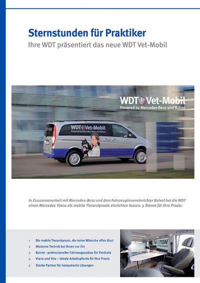 Werbeaufnahmen Vet-Mobil Wirtschaftsgenossenschaft deutscher Tierärzte Daniel Möller Fotograf Hannover